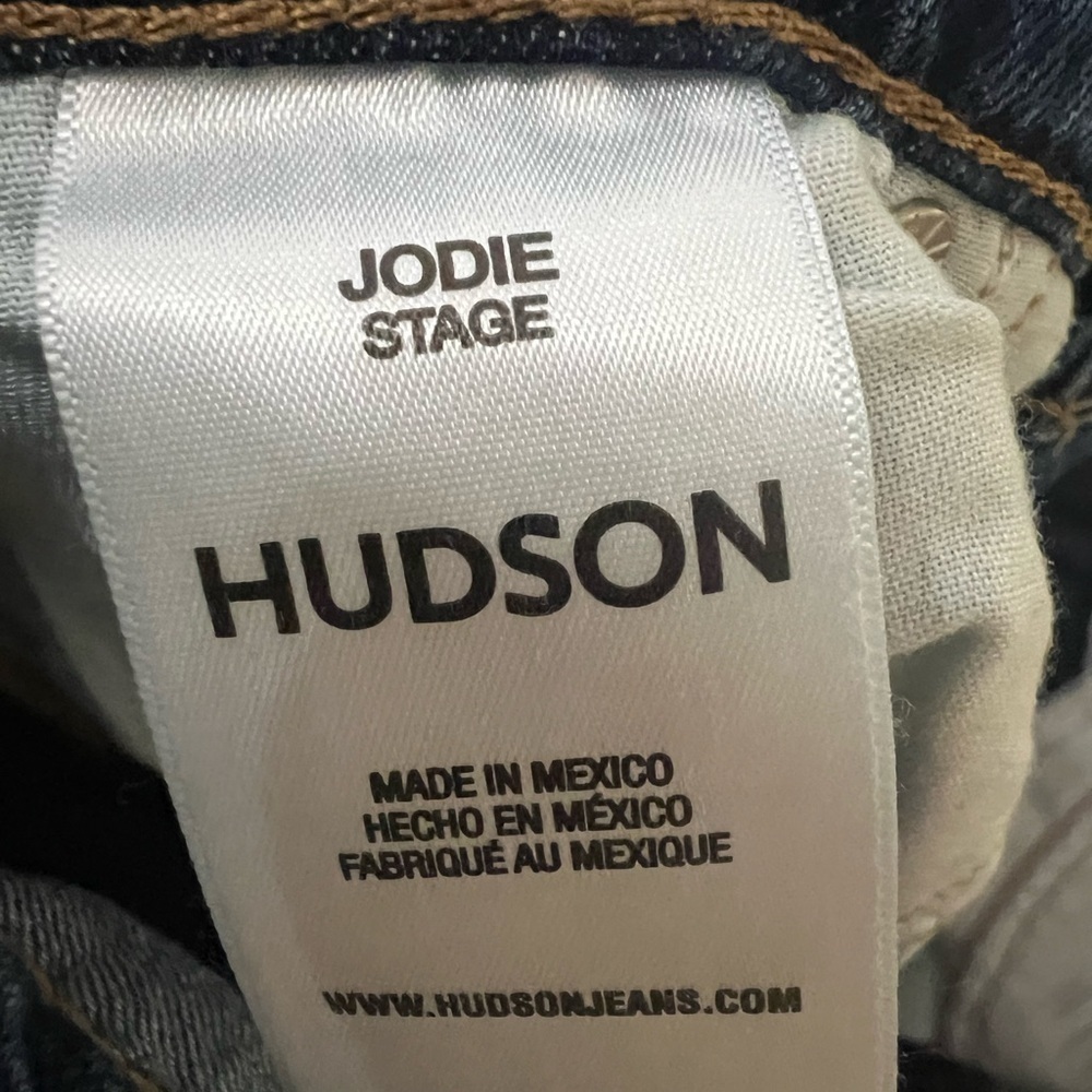 Hudson Jodie High Rise Loose Fit Wide Leg Jean 26 - Picture 10 of 11